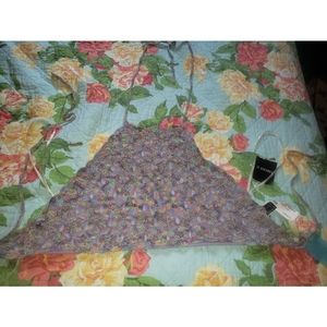 Crochet halter top with string ties